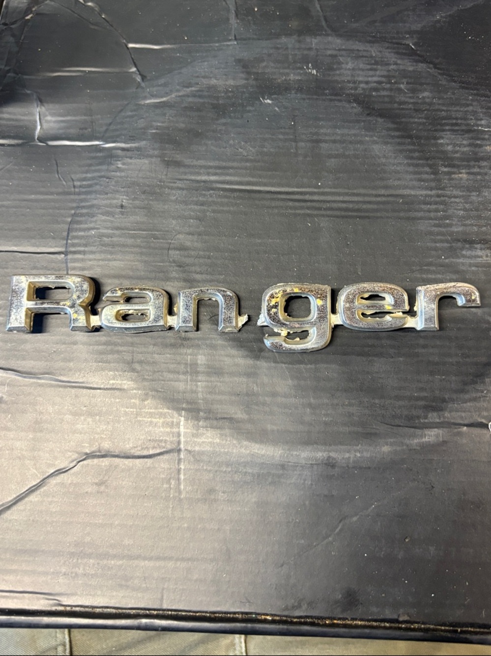 Ranger 70s FORD Letter Emblem Badge